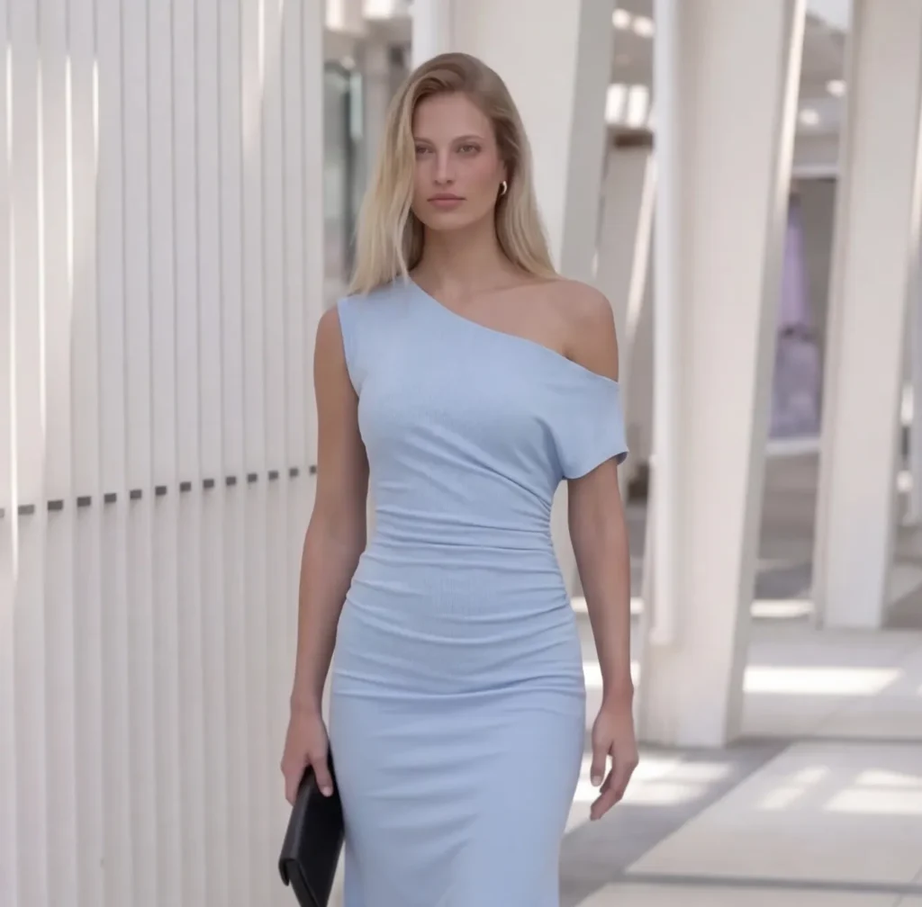 10 Best Summer Dresses 2026 | Vera Studion capri off shoulder fitted dress