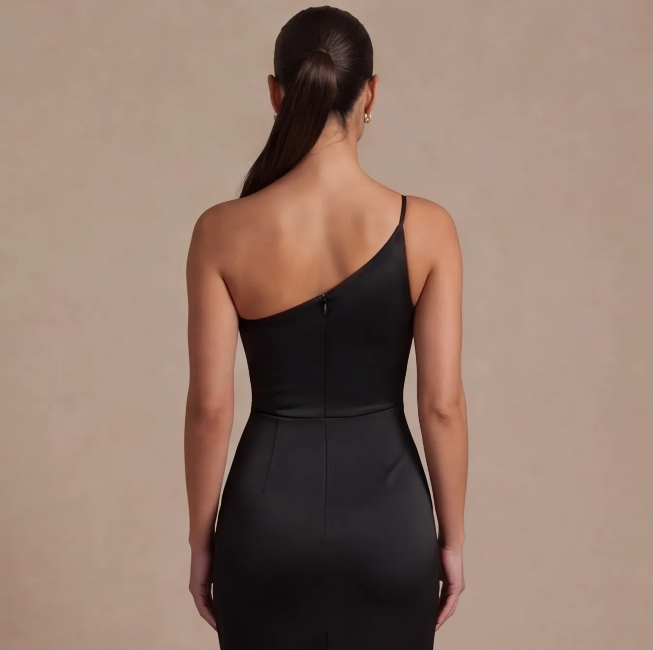 monaco one shoulder pleated gown monaco one shoulder pleated gown