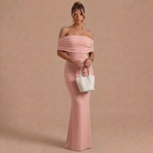 off-shoulder bodycon dress for women by Vera Studion