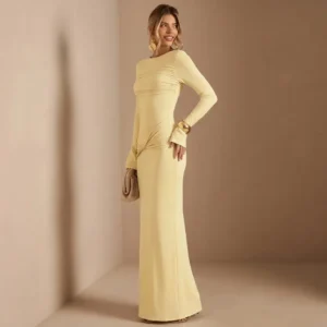 Élise slim fit evening dress